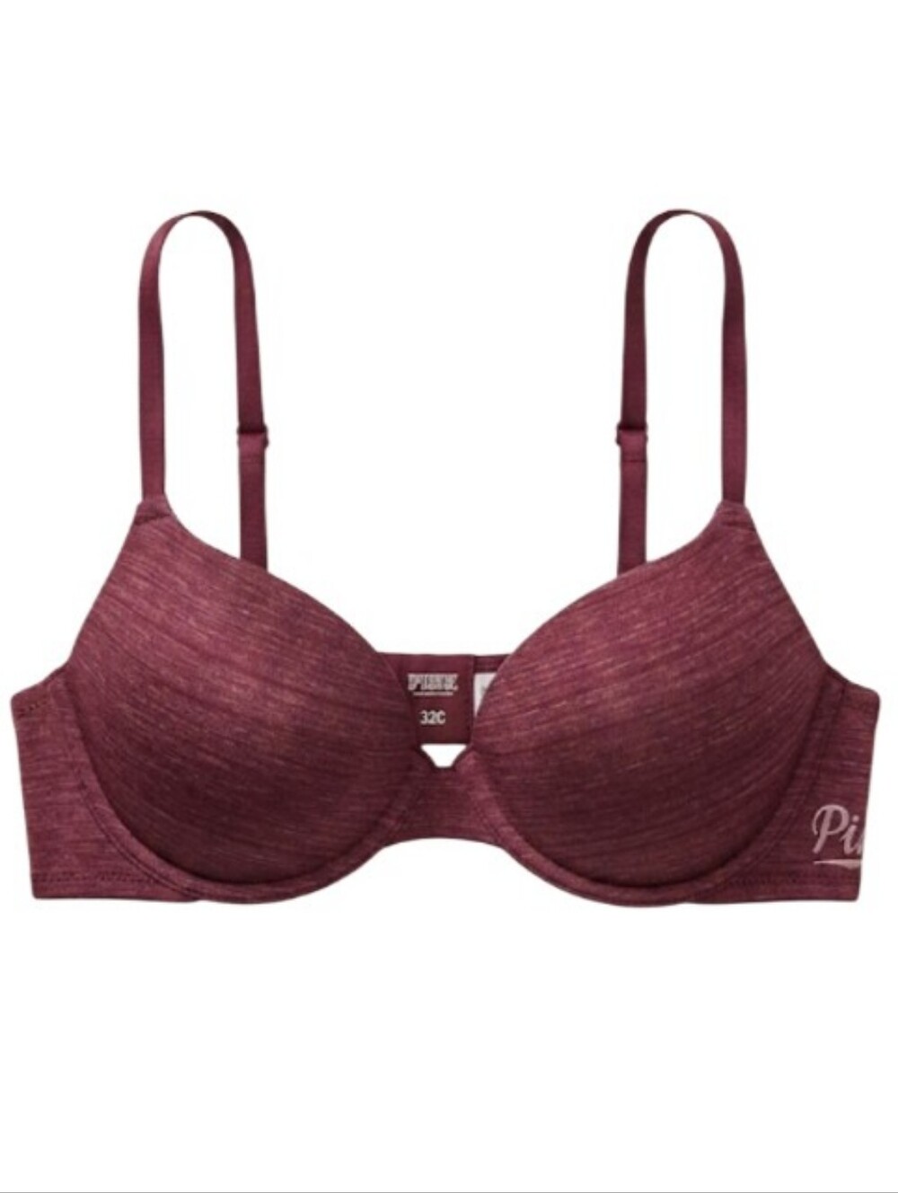 "PINK"  Victoria's Secret Wear Everywhere T-Shirt Bra - 32C